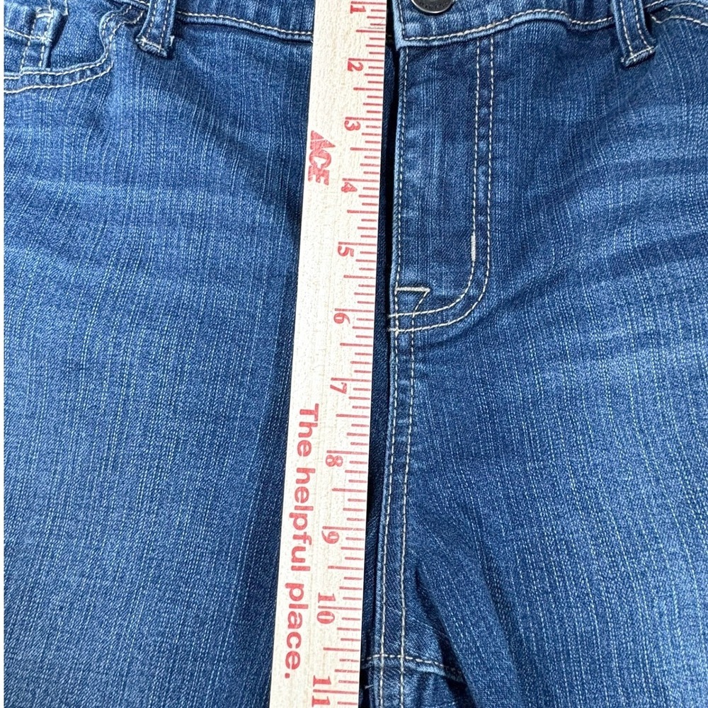 Torrid Sample Prototype Jeans Womens Dark Wash Raw Hem Straight Leg Denim‎ - Picture 9 of 11